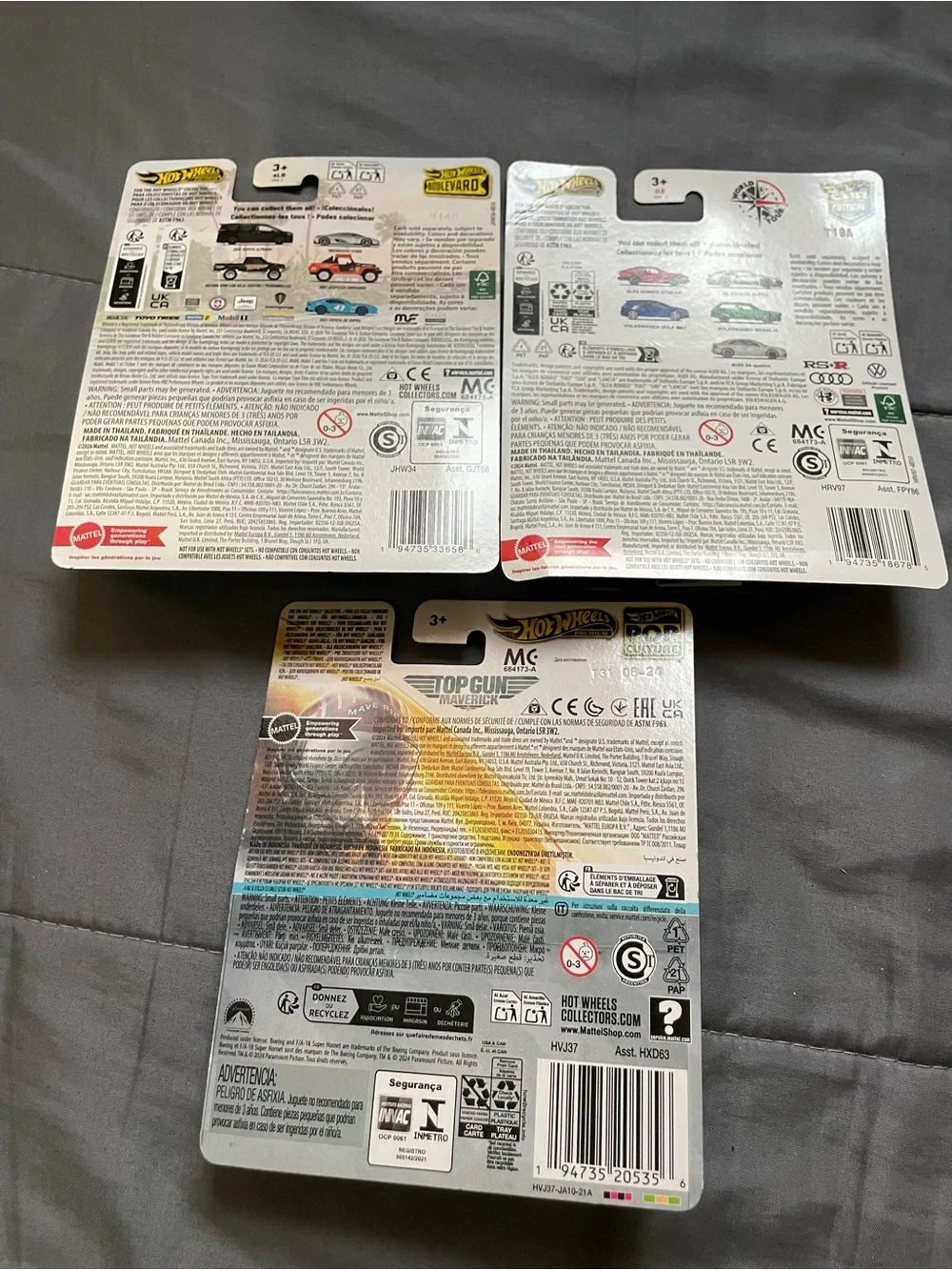 Hotwheels premium lot of 3